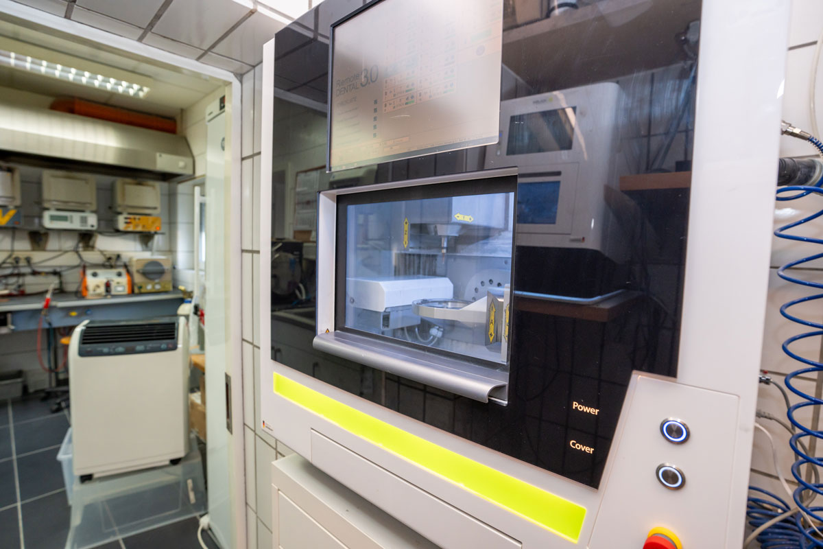 CAD/CAM-Technik im Fachlabor Verseck